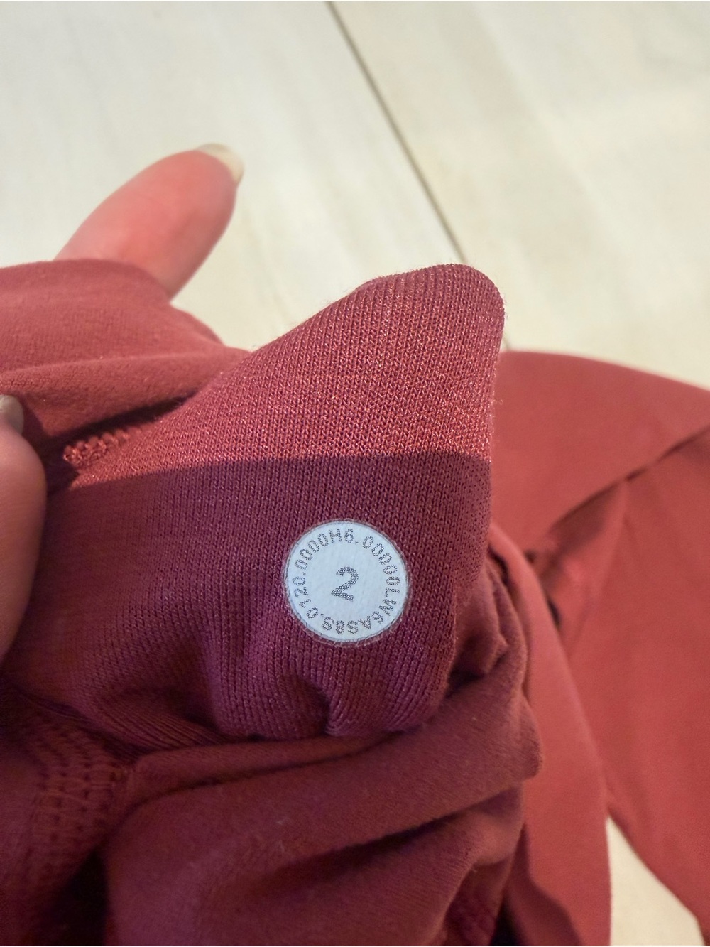 Lululemon Align 7/8 in Deep Raspberry - Picture 5 of 5